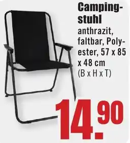 B1 Discount Baumarkt Campingstuhl Angebot