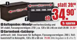 B1 Discount Baumarkt Auflagenbox Woody Angebot