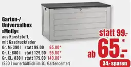 B1 Discount Baumarkt Garten-/ Universalbox Molly Angebot