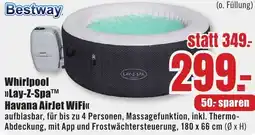 B1 Discount Baumarkt Bestway Whirlpool Lay-Z-Spa Havana AirJet WiFi Angebot