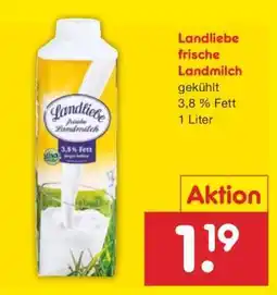 Netto Marken-Discount LANDLIEBE Frische Landmilch Angebot
