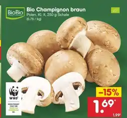 Netto Marken-Discount Bio Champignon braun Angebot