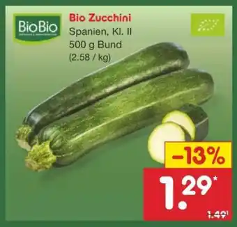 Netto Marken-Discount Bio Zucchini Angebot