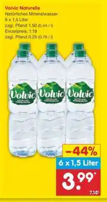 Netto Marken-Discount VOLVIC Naturelle Angebot