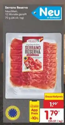 Netto Marken-Discount Serrano Reserva Angebot