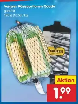 Netto Marken-Discount Vergeer Käseportionen Gouda Angebot