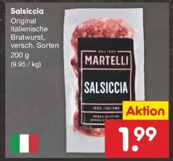 Netto Marken-Discount Salsiccia Angebot