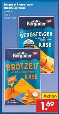 Netto Marken-Discount Bergader Brotzeit oder Bergsteiger Käse Angebot