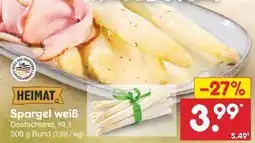 Netto Marken-Discount Spargel weiß Angebot