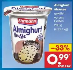 Netto Marken-Discount Almighurt Mousse Angebot