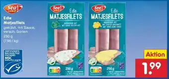 Netto Marken-Discount Edle Matjesfilets Angebot