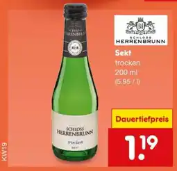 Netto Marken-Discount Schloss Herrenbrunn Sekt Angebot