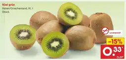 Netto Marken-Discount Kiwi grün Angebot