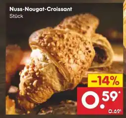 Netto Marken-Discount Nuss-Nougat-Croissant Angebot
