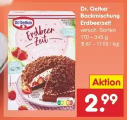 Netto Marken-Discount Dr. Oetker Backmischung Erdbeerzeit Angebot