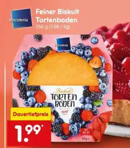 Netto Marken-Discount Feiner Biskuit Tortenboden Angebot