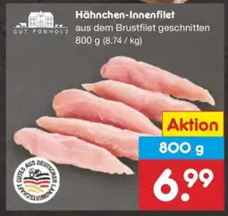 Netto Marken-Discount Hähnchen Innenfilet Angebot