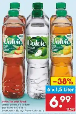 Netto Marken-Discount Volvic Tee oder Touch Angebot