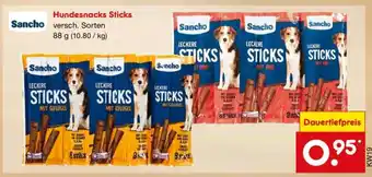 Netto Marken-Discount Hundesnacks Sticks Angebot