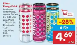 Netto Marken-Discount EFFECT Energy Drink Angebot