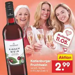 Netto Marken-Discount Katlenburger Fruchtwein Angebot