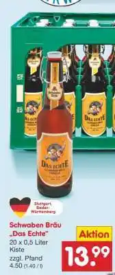 Netto Marken-Discount Schwaben Bräu Das Echte Angebot