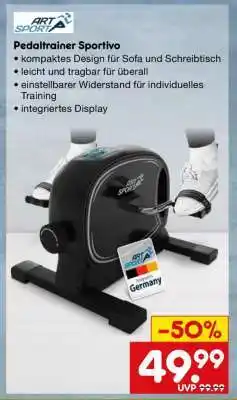 Netto Marken-Discount Pedaltrainer Sportivo Angebot
