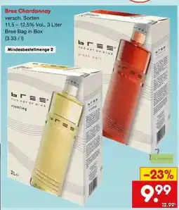 Netto Marken-Discount Bree Chardonnay Angebot