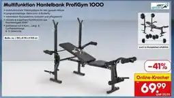Netto Marken-Discount Multifunktion Hantelbank ProfiGym 1000 Angebot
