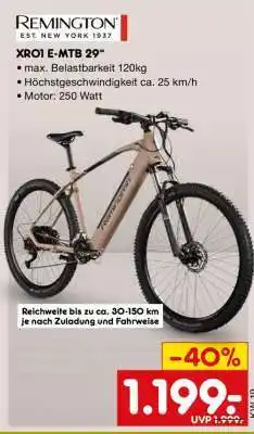 Netto Marken-Discount XRO1 E-MTB 29 Angebot