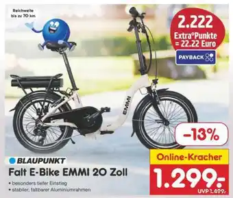 Netto Marken-Discount Falt E-Bike EMMI 20 Zoll Angebot