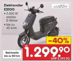Netto Marken-Discount Elektroroller E2100 Angebot