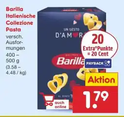 Netto Marken-Discount Barilla Italienische Collezione Pasta Angebot