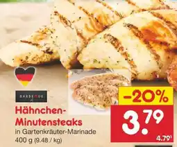 Netto Marken-Discount Hähnchen-Minutensteaks Angebot
