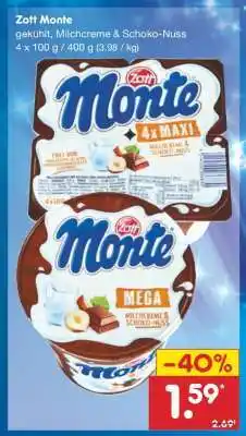 Netto Marken-Discount Zott Monte Angebot