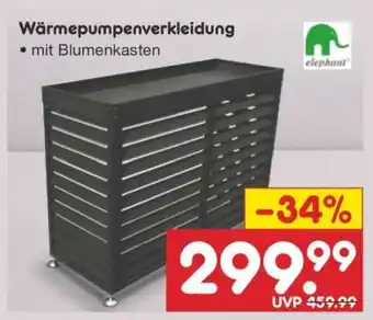 Netto Marken-Discount Wärmepumpenverkleidung Angebot