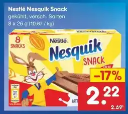 Netto Marken-Discount Nestlé Nesquik Snack Angebot