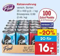 Netto Marken-Discount Katzennahrung Angebot