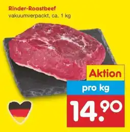Netto Marken-Discount Rinder- Roastbeef Angebot