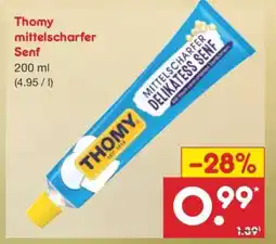 Netto Marken-Discount Thomy mittelscharfer Senf Angebot