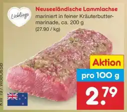 Netto Marken-Discount Neuseeländische Lammlachse Angebot