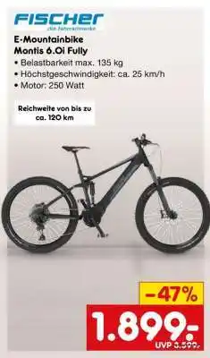 Netto Marken-Discount E-Mountainbike Montis 6.0i Fully Angebot