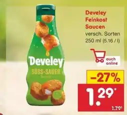 Netto Marken-Discount Develey Feinkost- saucen Angebot