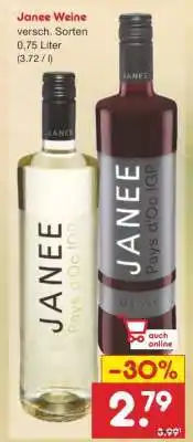 Netto Marken-Discount Janee Weine Angebot
