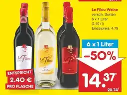 Netto Marken-Discount Le Filou Weine Angebot