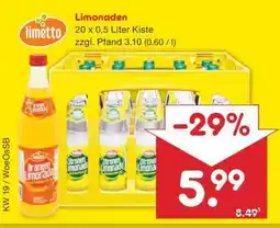 Netto Marken-Discount Limonaden Angebot
