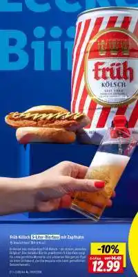 Lidl Früh Kölsch 5-Liter-Bierfass mit Zapfhahn Angebot