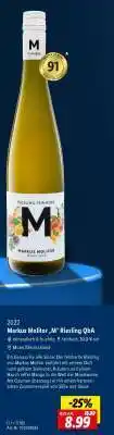 Lidl Markus Molitor „M“ Riesling QbA Angebot