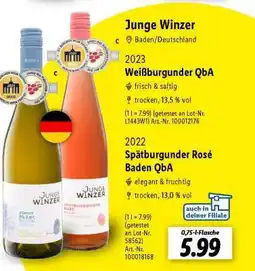 Lidl 2022 Spätburgunder Rosé Baden QbA Angebot