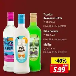 Lidl Tropica Kokosnusslikör Angebot